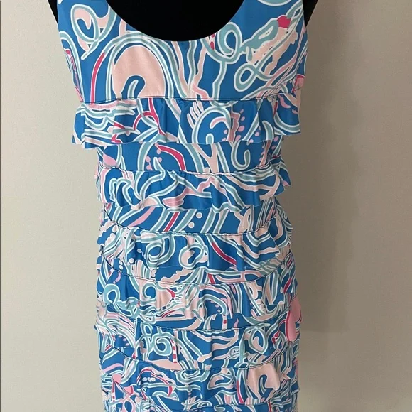 Tango Mango Abstract Print Mini Dress - Picture 4 of 5